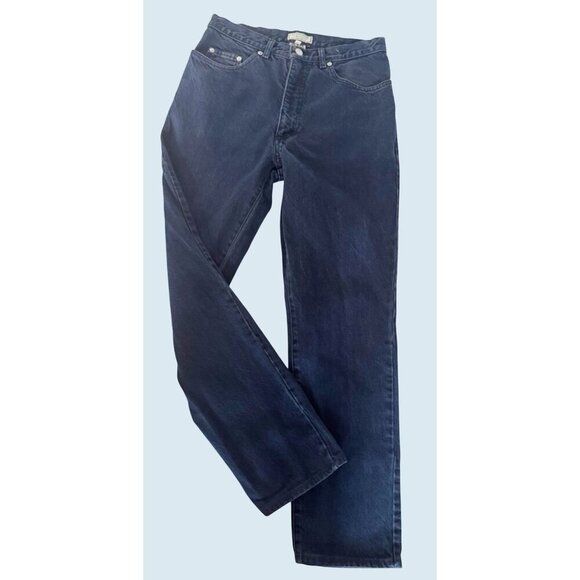 Vintage GUESS JEANS High Waisted Straight Leg Jean 1990s Size 27 - Picture 2 of 7